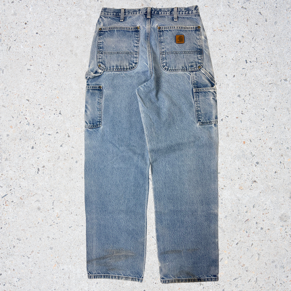 Carhartt Carpenter Trousers - Denim Blue - W32" L32"