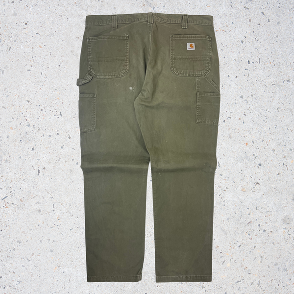 Carhartt Carpenter Trousers - Green - W34" L34"